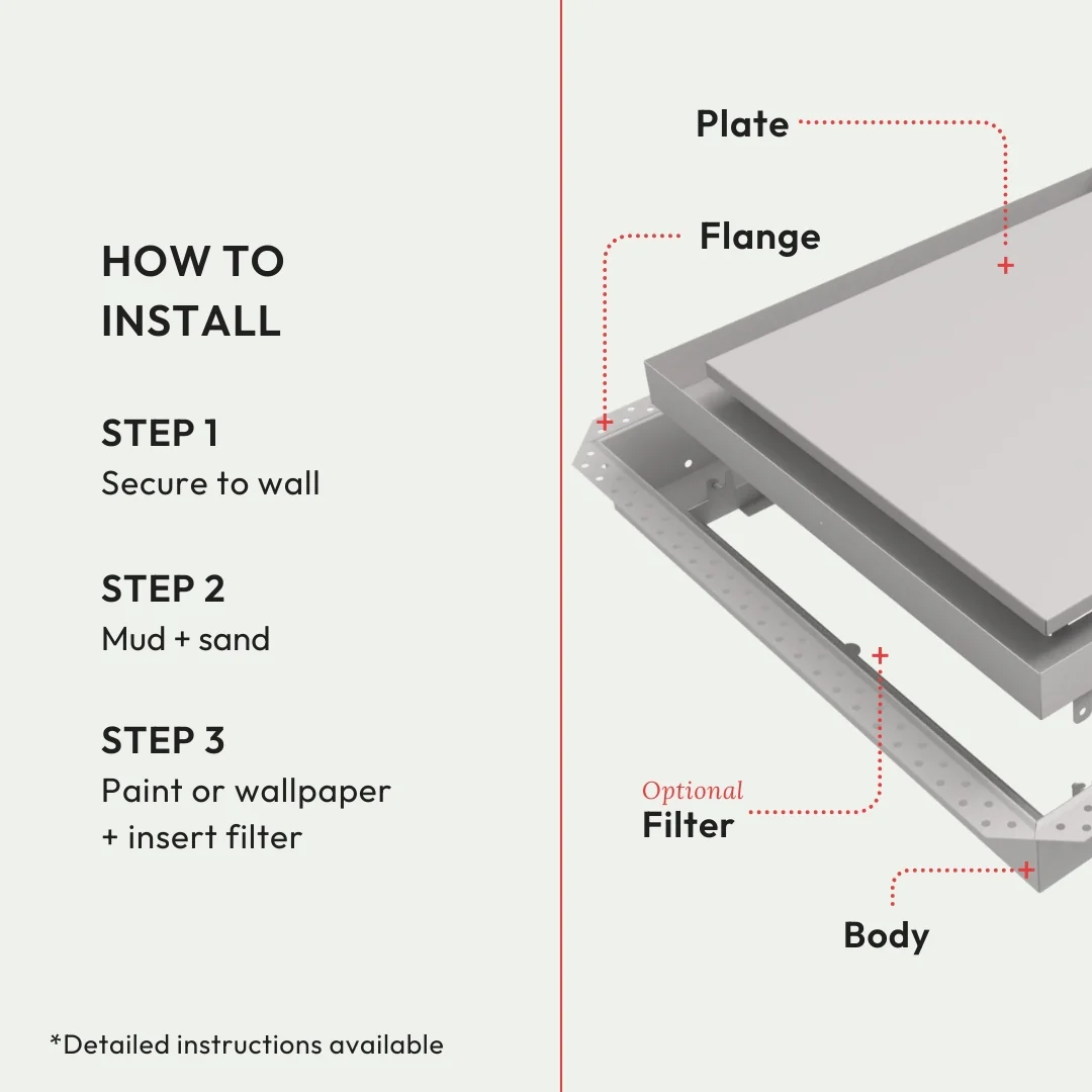 Flush Ceiling Vent XL [Luxe+] - Image 5